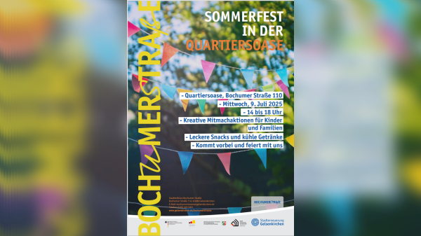 Sommerfest in der Quartiersoase