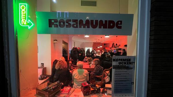 Rosamunde an der Bochumer Straße bei einer Veranstaltung