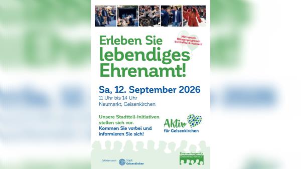 Plakat der Veranstaltung Aktiv für Gelsenkirchen